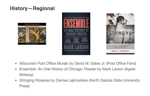 30th Annual Midwest Book Award Finalist